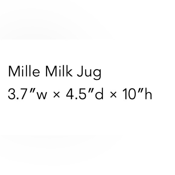 Matte black “milk jug” NWT - Picture 11 of 11